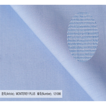 tela azul da camisa de matéria têxtil da tela de pano de algodão para o vestido formal